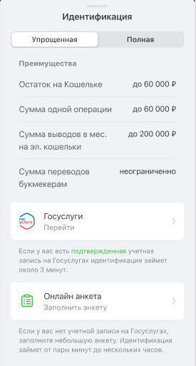 Как пройти упрощенную идентификацию, заполнив онлайн-анкету на сайте Единого ЦУПИС