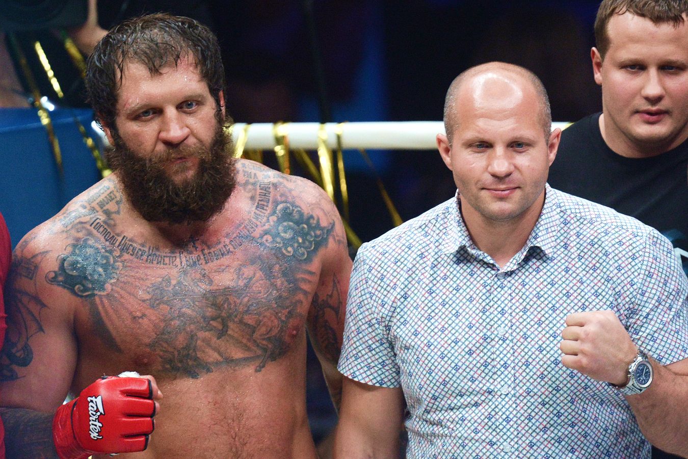 Александр и Федор Емельяненко