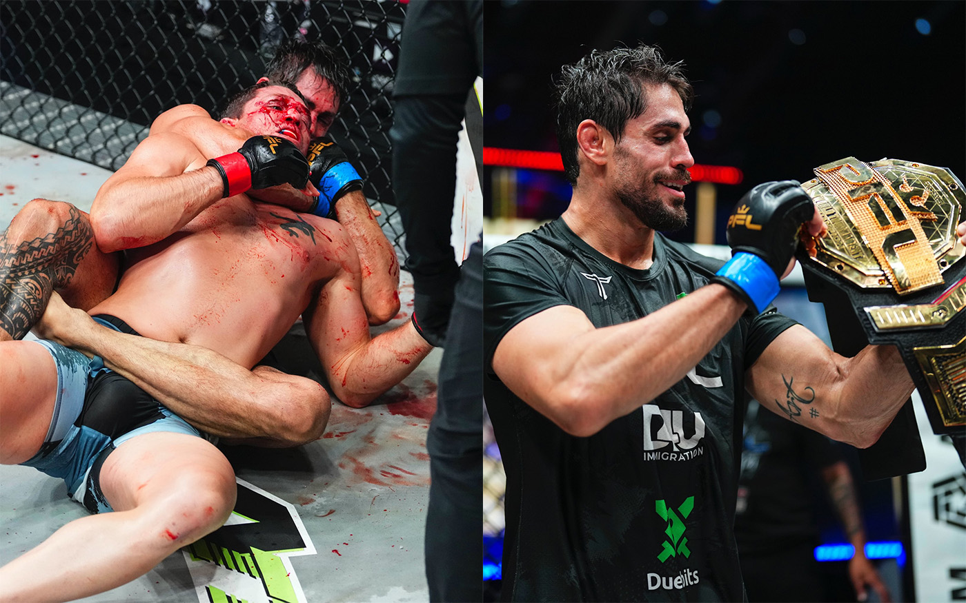 Антонио Карлос Жуниор задушил американца Салливана Коули