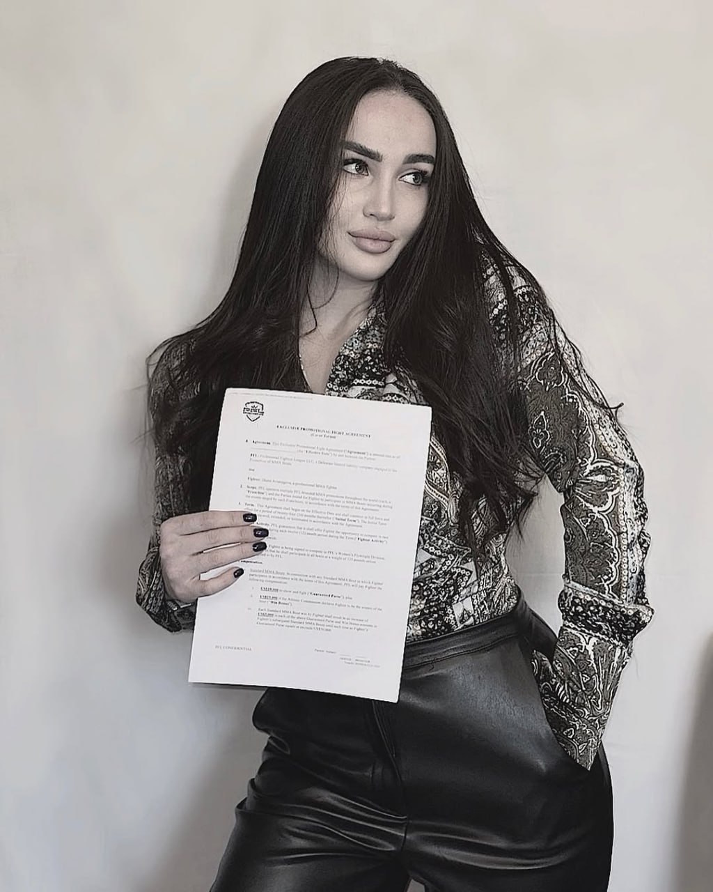 Диана Авсарагова подписала контракт с PFL